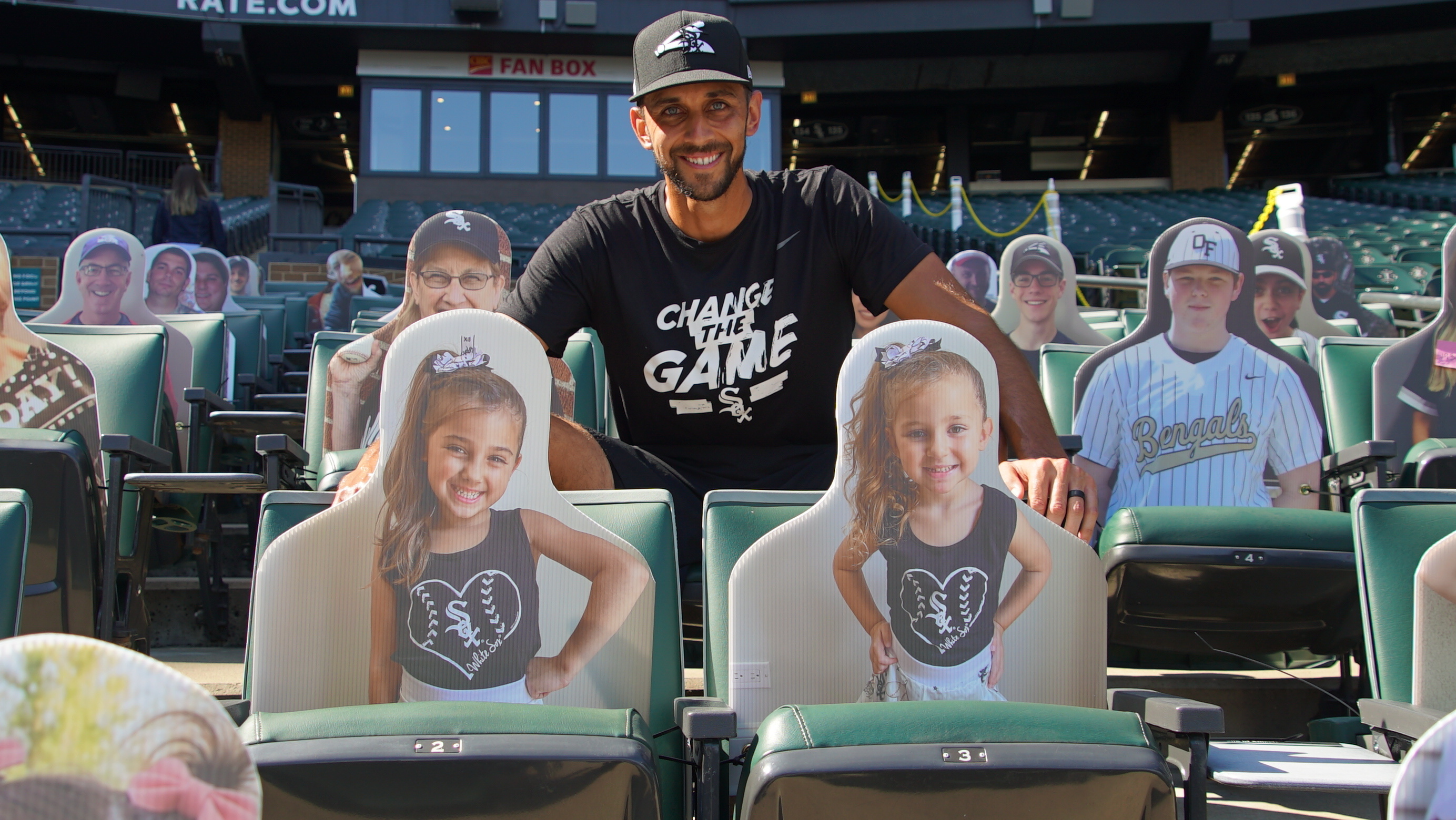 Cardboard cutouts will stand in for fans at Chicago White Sox games