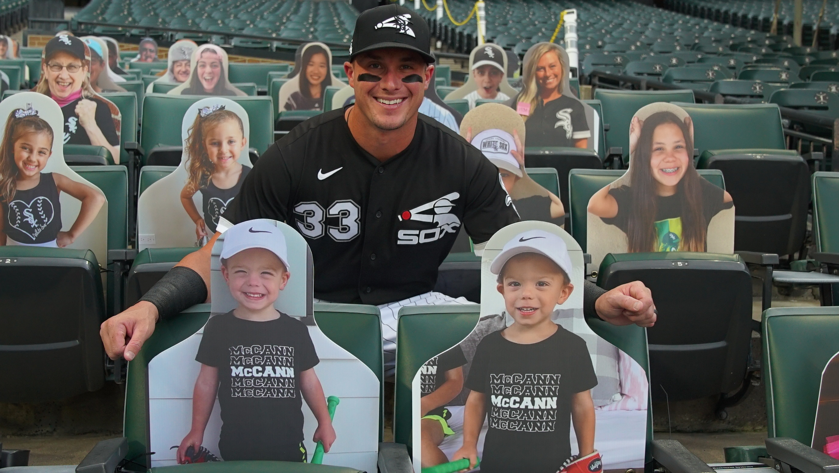 Cardboard cutouts will stand in for fans at Chicago White Sox games