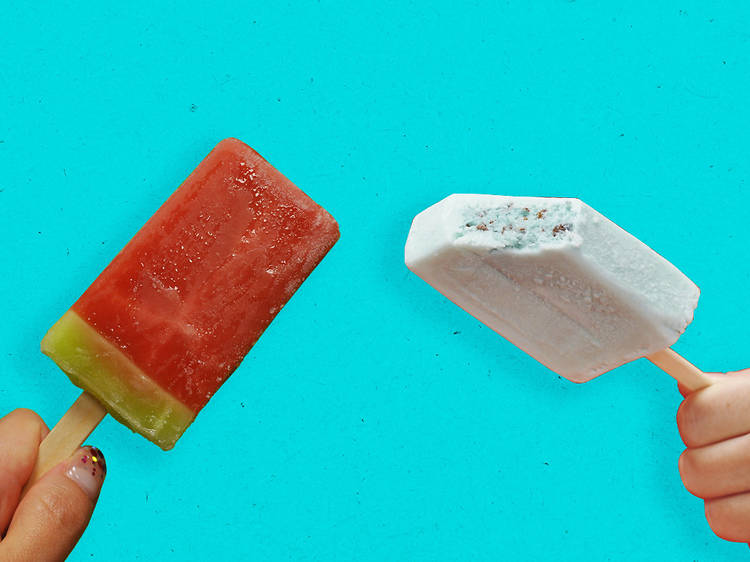 Popsicles and ice bars