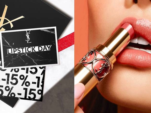 YSL lipstick day YSL lipstick day
