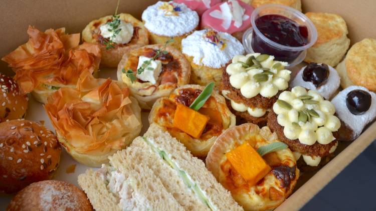 High tea in a box is now a thing you can order in iso