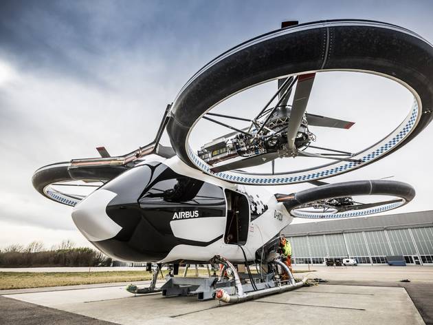 エアバスの空飛ぶタクシーCityAirbusがドイツで初飛行 エアバスの空飛ぶタクシーCityAirbusがドイツで初飛行