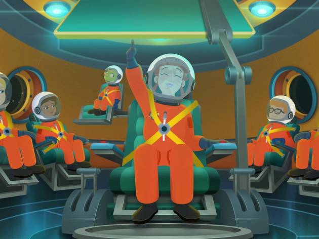 El autobús mágico vuelve a despegar: Clase espacial El autobús mágico vuelve a despegar: Clase espacial