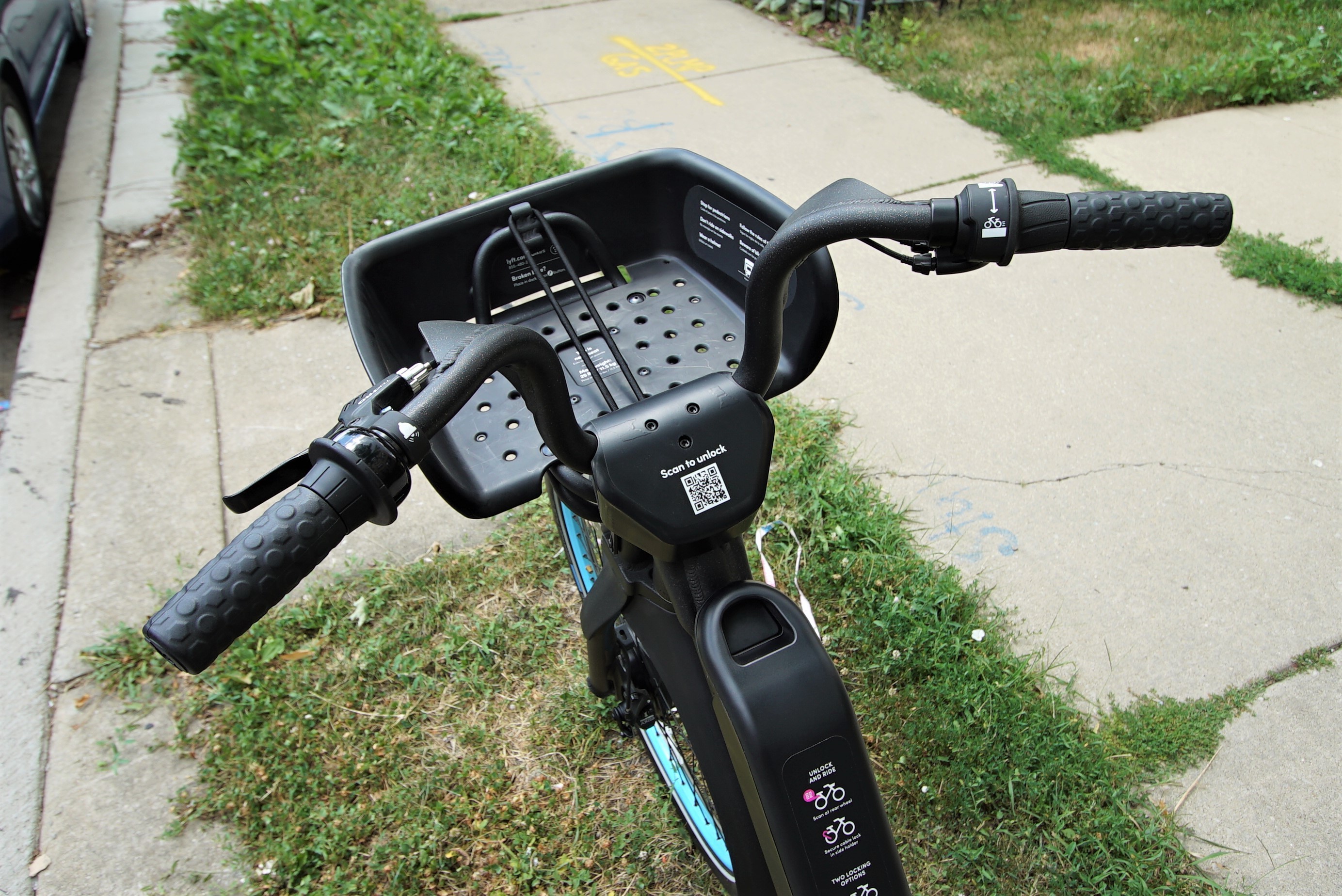 electric bike handlebars