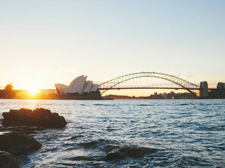 Sydney Harbour and the Opera House