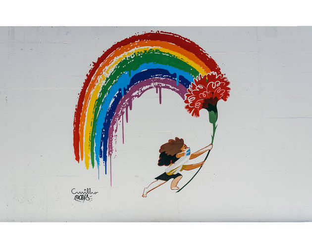 André Carrilho - Estação de Sete Rios Arte Urbana, André Carrilho, Estação de Sete Rios