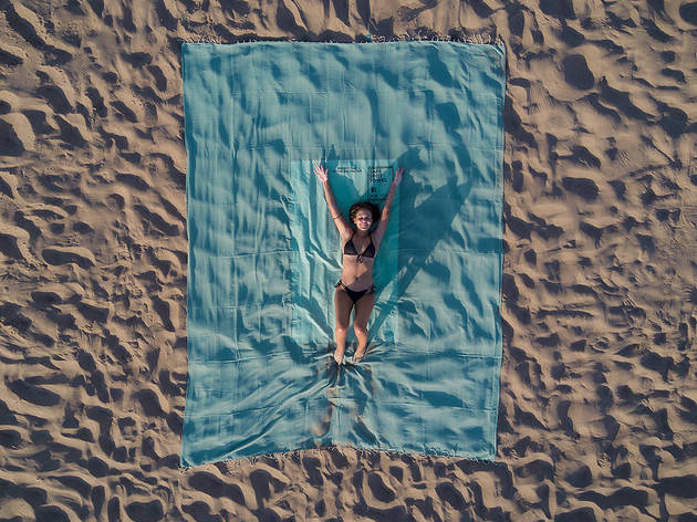 DCK + Futah Toalha de praia xxl