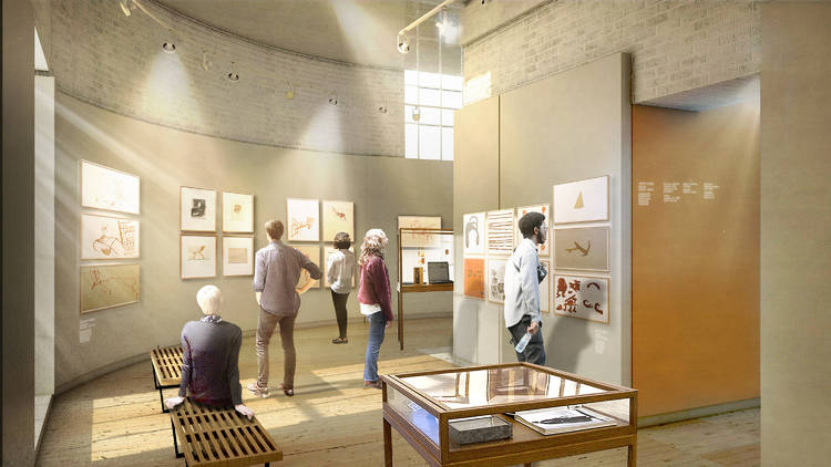 How the new gallery space will look