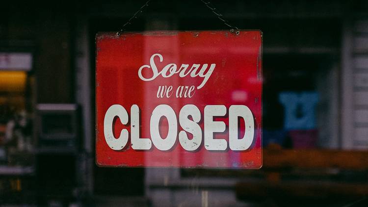 Sorry We're Closed