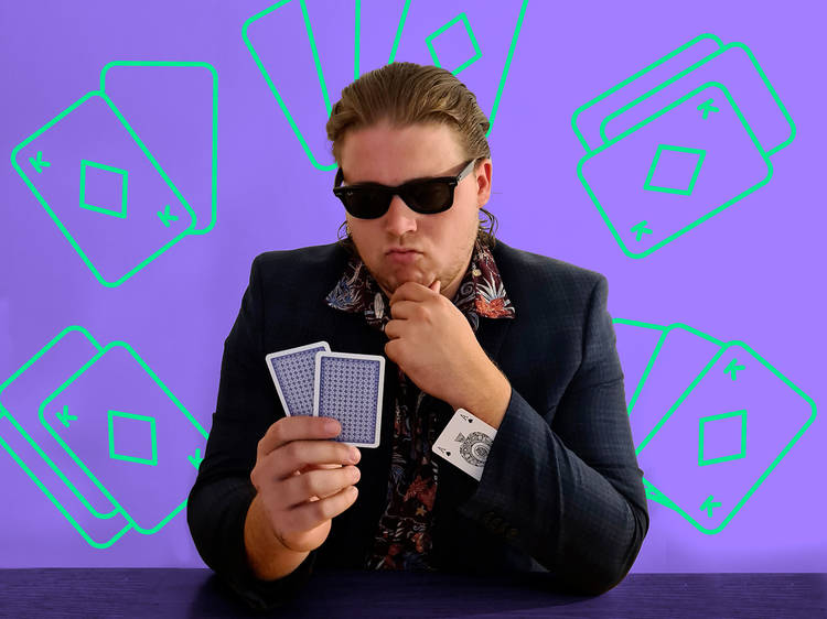 Can this man become good at poker in one week?