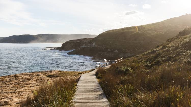 Go for a scenic stroll along this coastline-hugging boardwalk