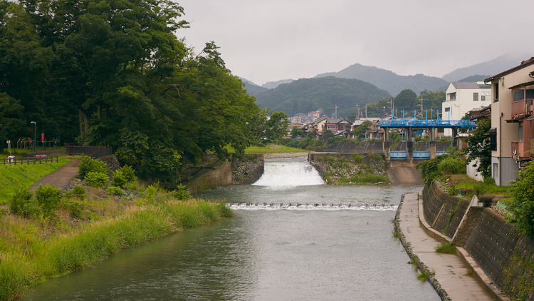 小川町の風景