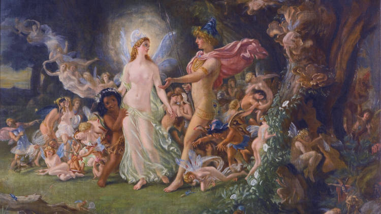 The quarrel of Oberon and Titania, Joseph Noel Paton