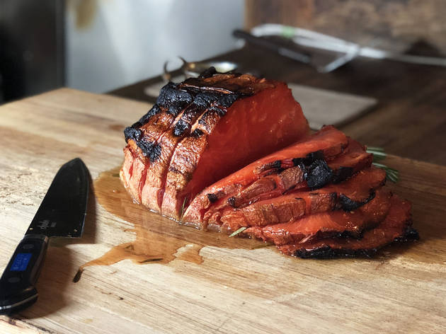 We tried the smoked watermelon ham from Duck's Eatery and our tastebuds are still confused watermelon ham