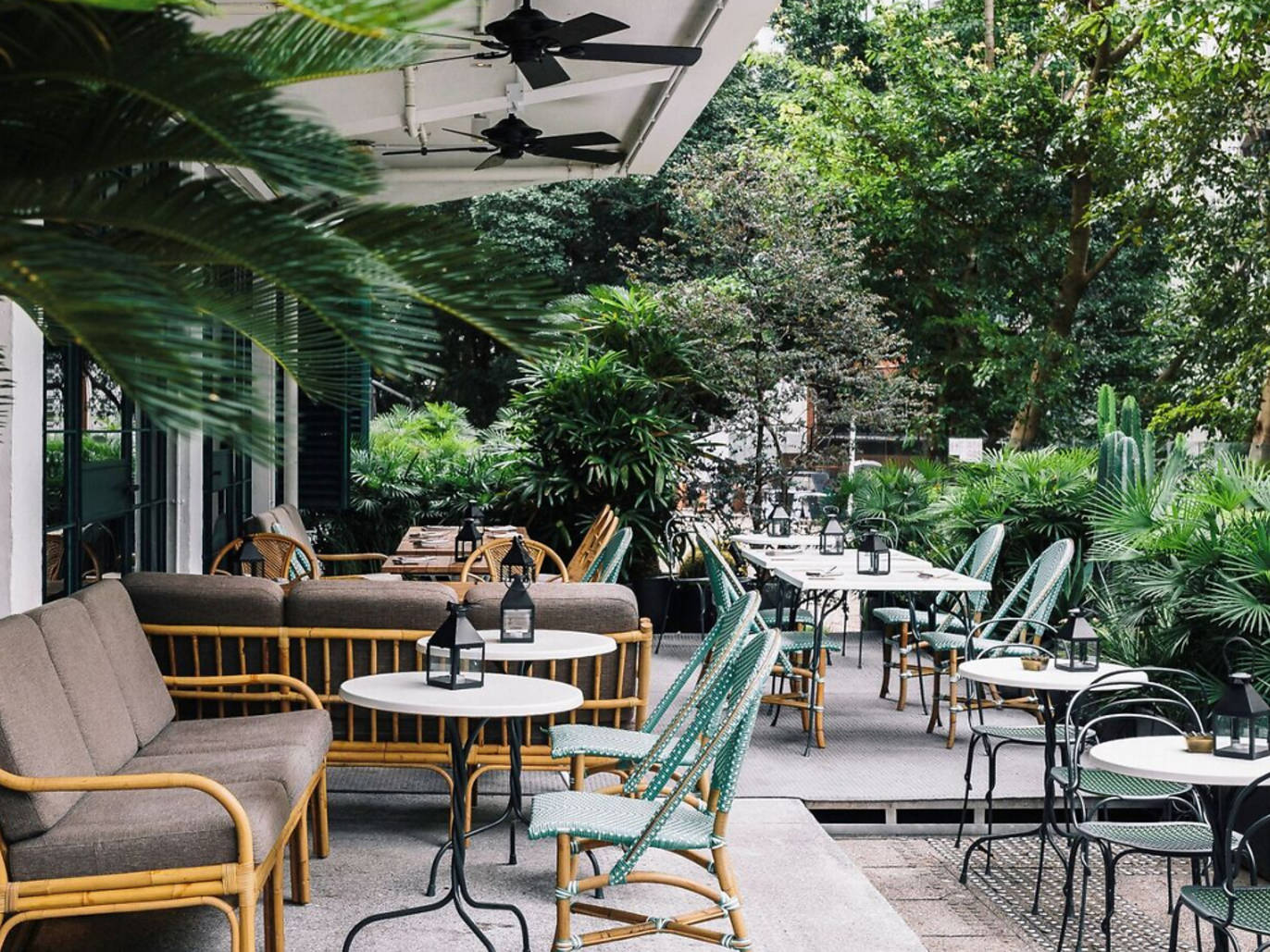 Best restaurants in Hong Kong with outdoor seating