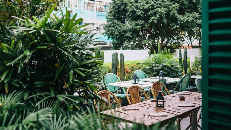 Best restaurants in Hong Kong with outdoor seating