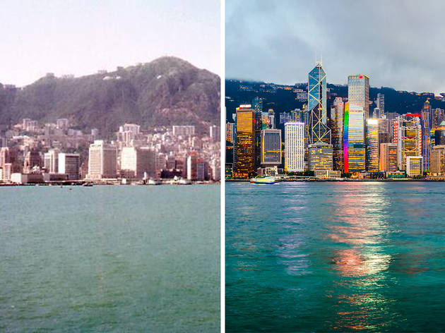 Views around Hong Kong: Then and now Views around Hong Kong: Then and now