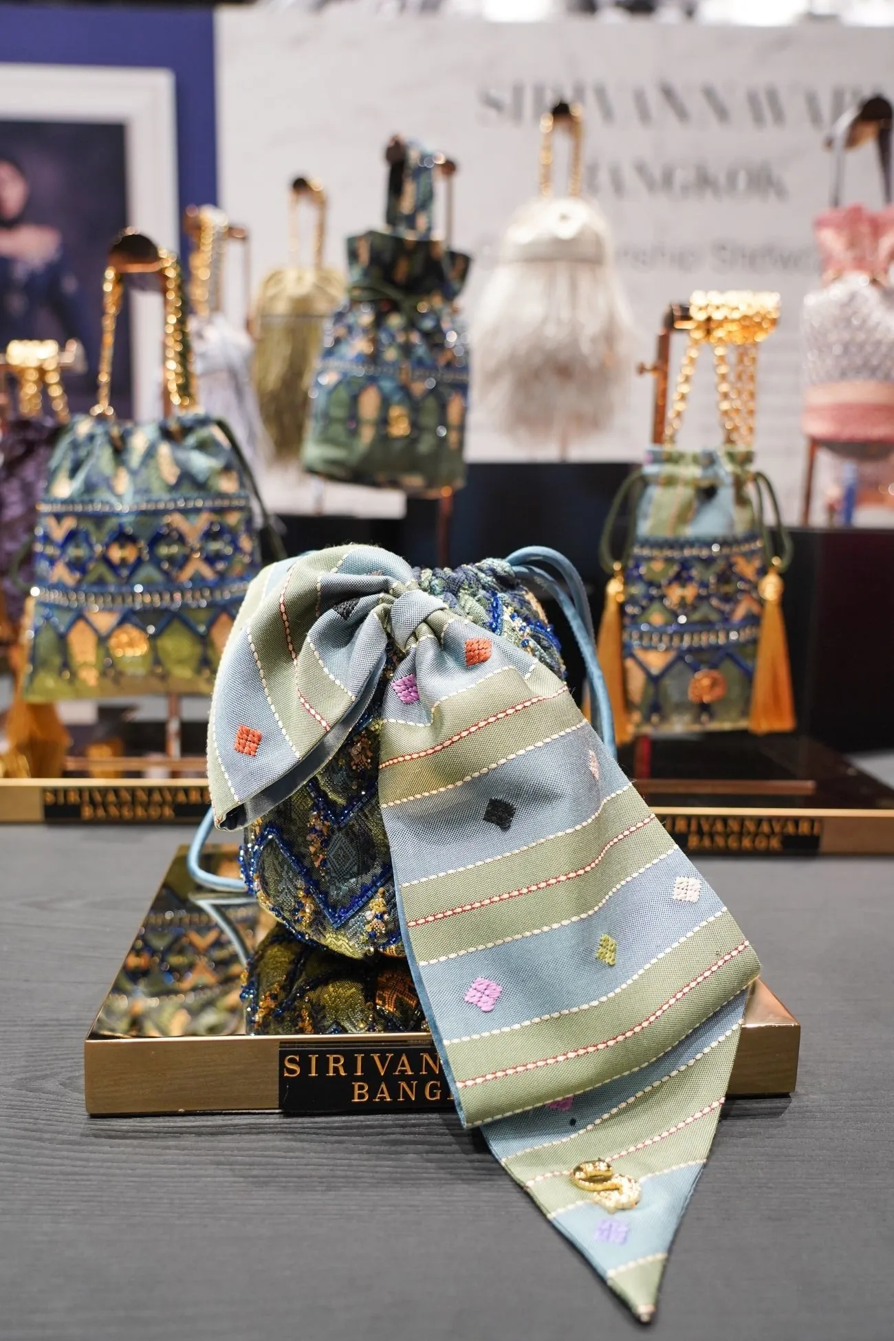 Sirivannavari Bangkok Thai Silk Handbags