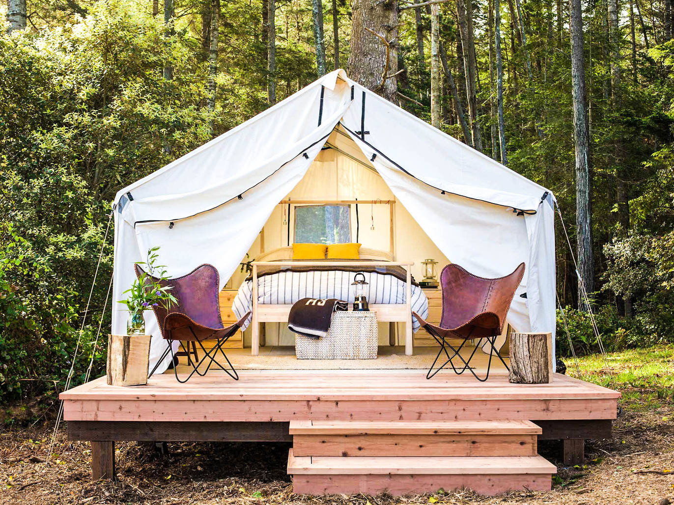 Best places to go glamping in style