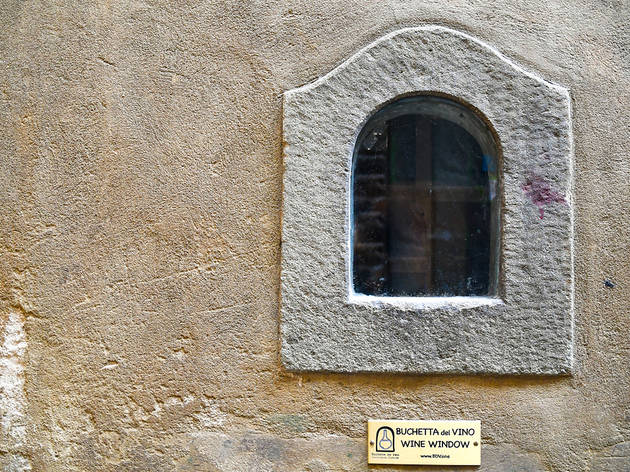 Wine Windows in Tuscany Wine Windows in Tuscany