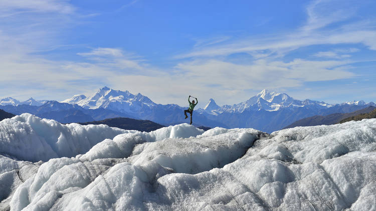 Get up-close to a glacier