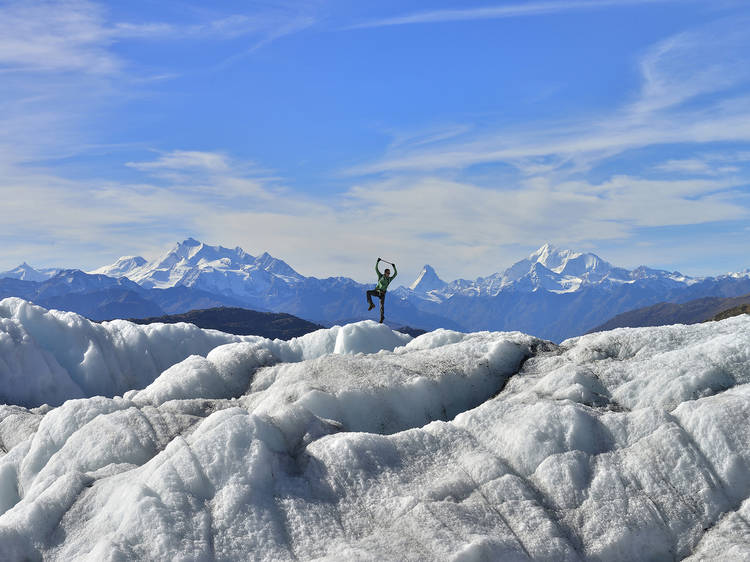 Get up-close to a glacier