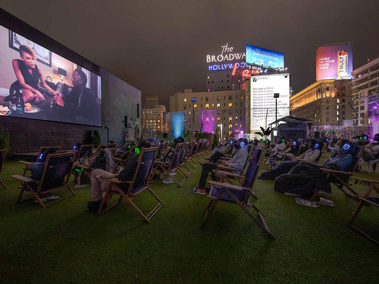 Rooftop Movies at the Montalbán