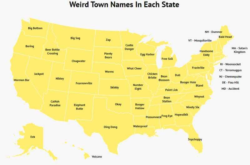 Funny Odd Hometown Names Rimfire Central Firearm Forum