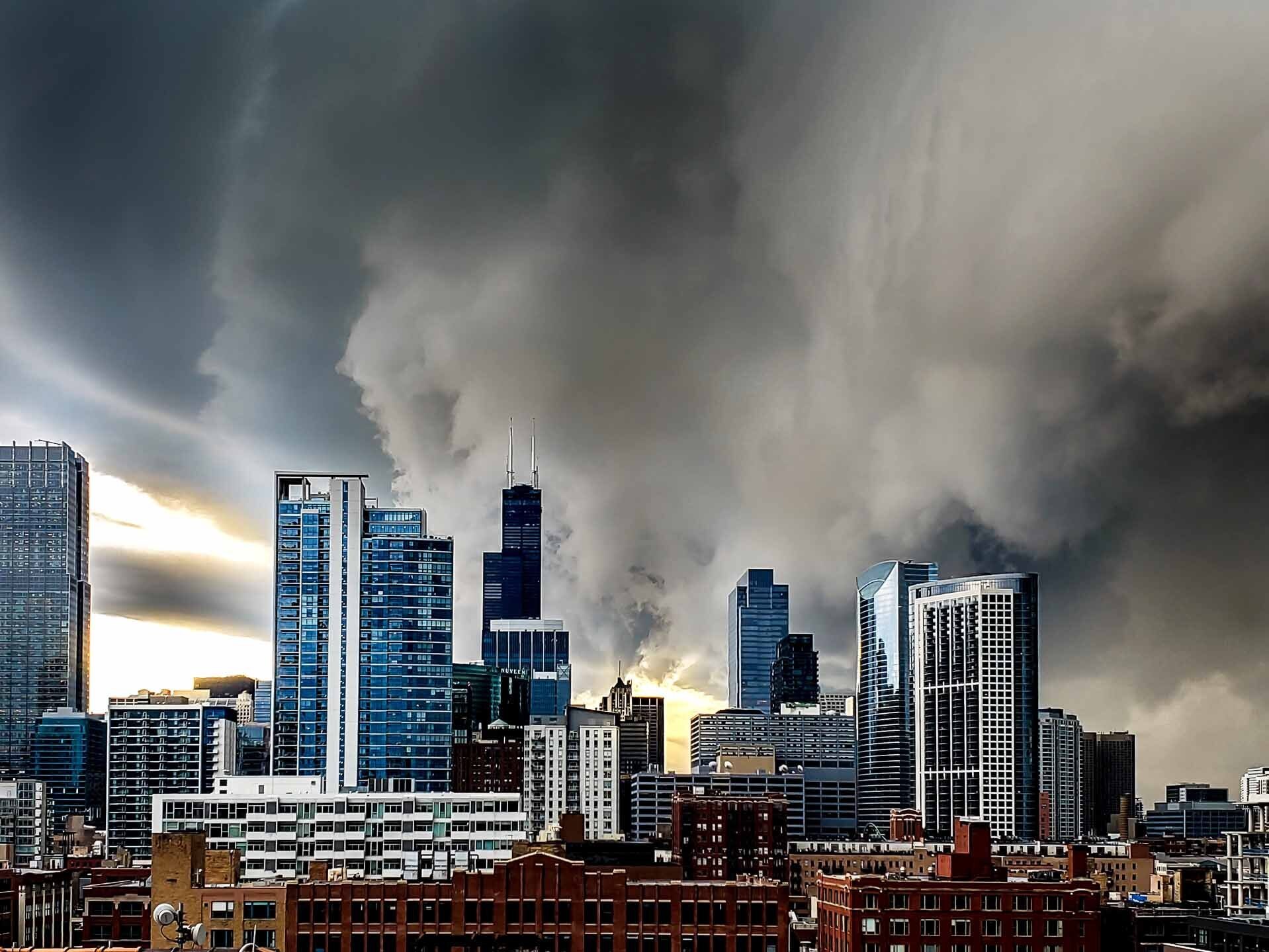 A Tornado Warning Has Been Issued For Parts Of Chicago