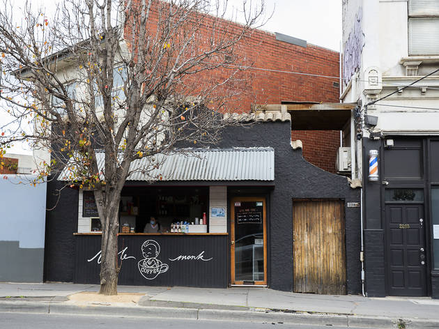Little Monk Coffee Outside of Little Monk Coffee