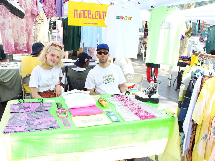 Shop at a street fair