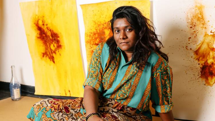 'Bittersweet' curator Shivanjani Lal in her studio 