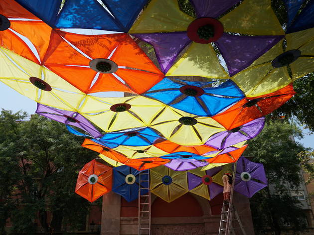 Festa Major de Gràcia 2020. Plaça de la Vila Festa Major de Gràcia 2020. Plaça de la Vila