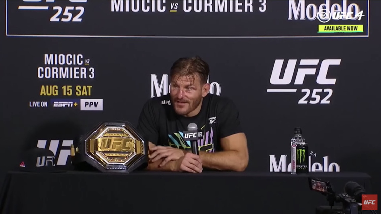 Stipe Miocic UFC Daniel Cormier