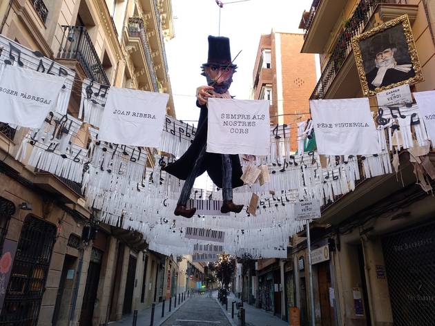 Festa Major de Gàcia 2020. Guarniment del carrer Verdi Festa Major de Gàcia 2020. Guarniment del carrer Verdi