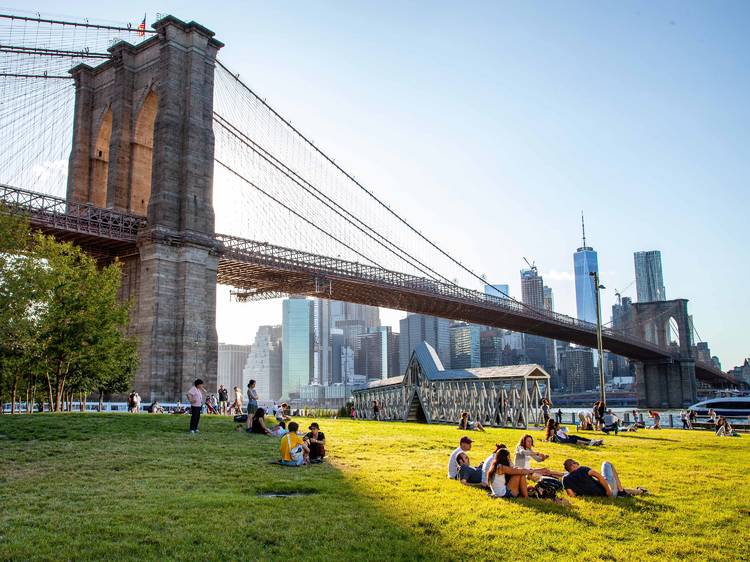 Hang out at Brooklyn Bridge Park