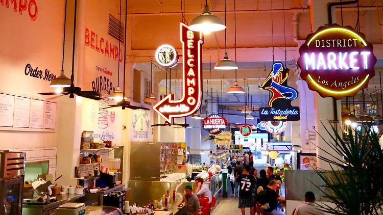 Grand Central Market, Los Angeles, California