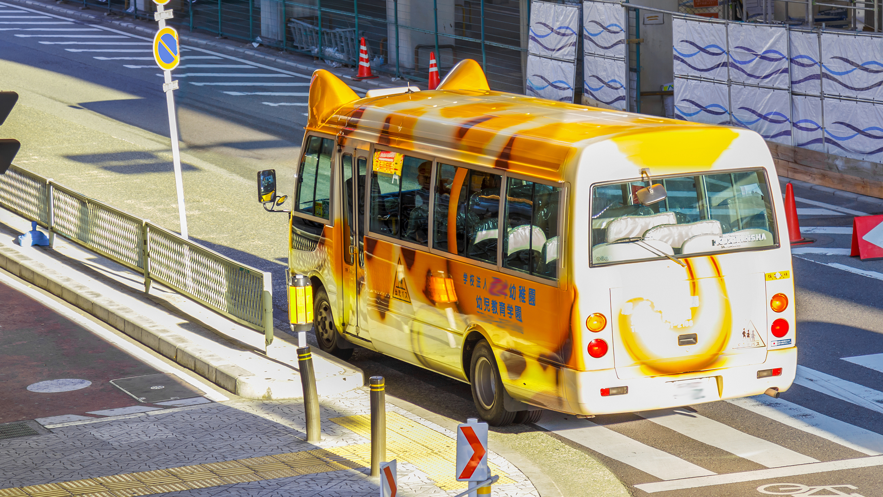 Japan has the most adorable anime- and animal-themed kindergarten buses