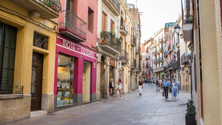 Major de Sarrià, Barcelona streets