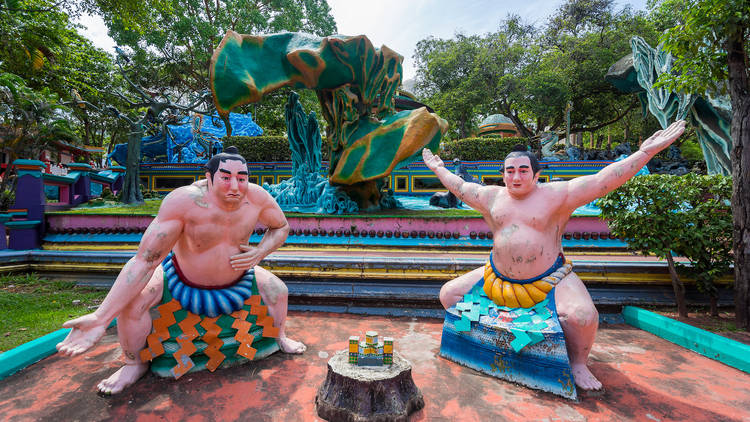 Enjoy the bizarre world of Haw Par Villa