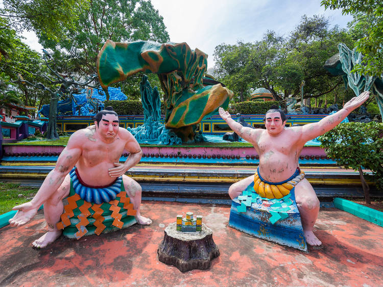 Experience the mythological Ten Courts of Hell at Haw Par Villa