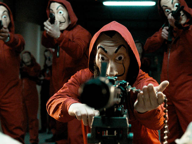 Primeres imatges de Miguel Ángel Silvestre a 'La casa de papel' ©DR La Casa de Papel