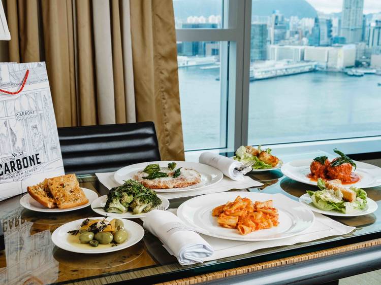 World Delivered staycation at Four Seasons Hotel with Black Sheep Restaurants