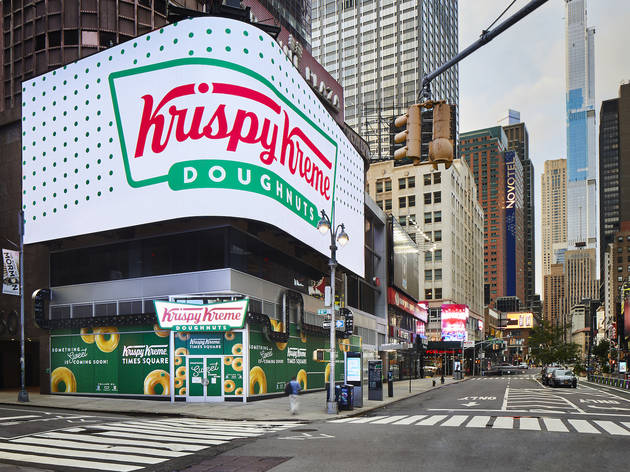 Krispy Kreme’s Times Square flagship is set to open September 15th Krispy Kreme Times Square