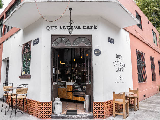 que llueva café exterior de que llueva café