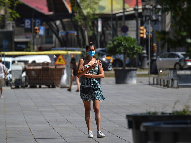 Barcelona supera la cifra 1 de la tasa de contagios Barcelona supera la cifra 1 de la tasa de contagios