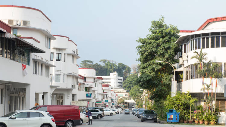 Tiong Bahru flats 