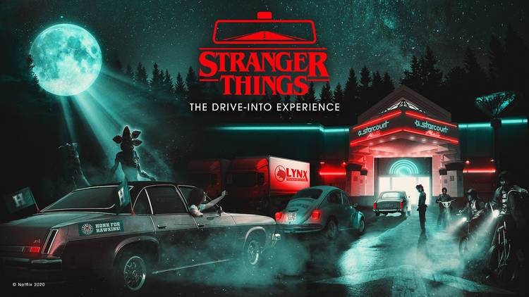 stranger things drive into experience actors