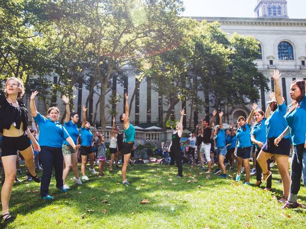 Bryant Park Limon Dance Class Bryant Park Limon Dance Class