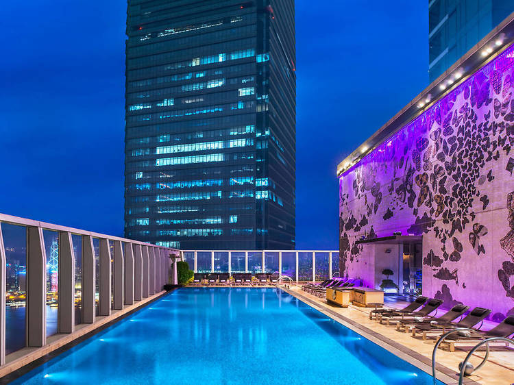 The most beautiful hotel pools in Hong Kong